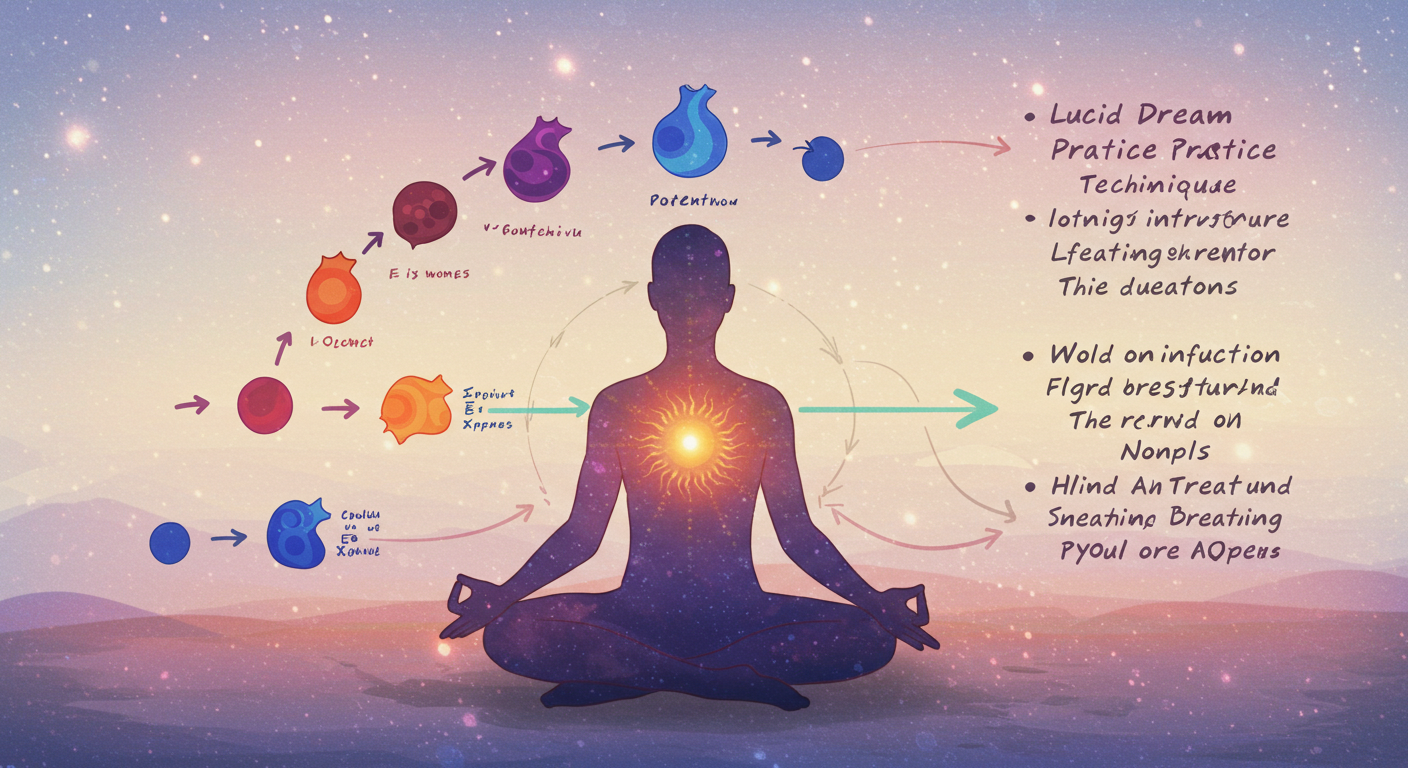 자각몽연습 호흡법 수면습관 뇌과학