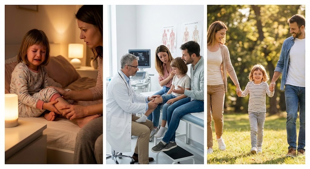 우리 아이 다리 통증 분석