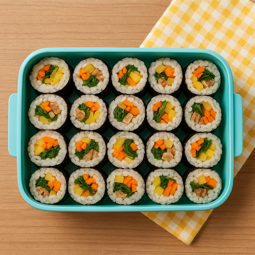 실패 없는 꼬마김밥 말기 꿀팁