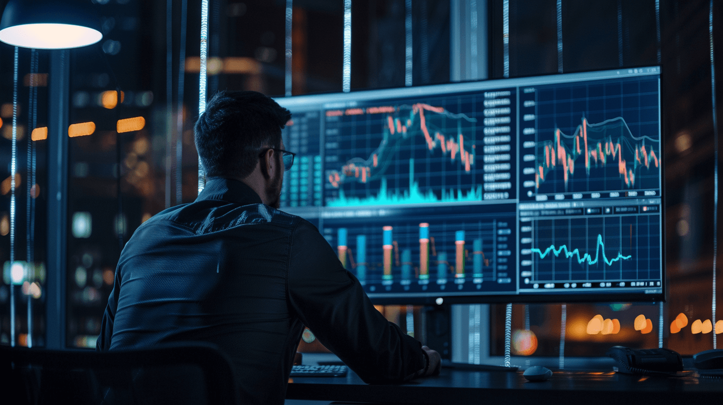 모니터의-차트에-집중하고-있는-남성