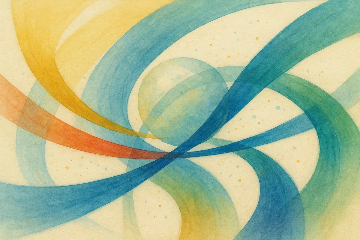 전통적인 패시브 투자와 액티브 투자의 교집합에 스마트 베타가 위치하는 것을 보여주는 세련된 벤 다이어그램 이미지