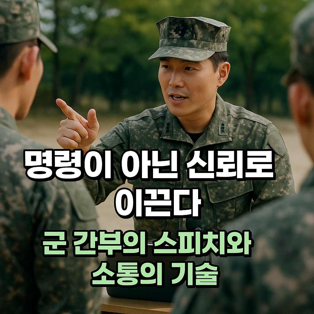 신뢰로 이끄는 군 간부의 소통