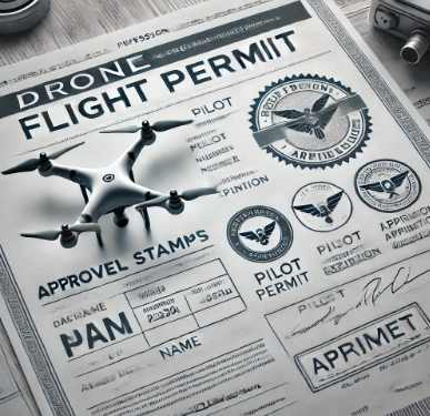 드론 비행 허가