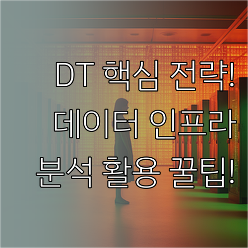 디지털 전환 DT 추진 전략 핵심 데..