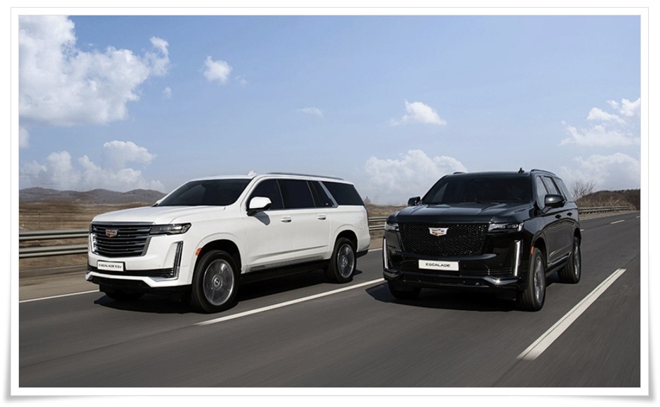 최신형 캐딜락 에스컬레이드 풀사이즈 럭셔리 SUV