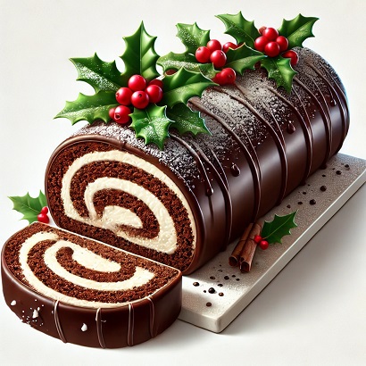 뷔슈 드 노엘, 프랑스의 크리스마스 디저트