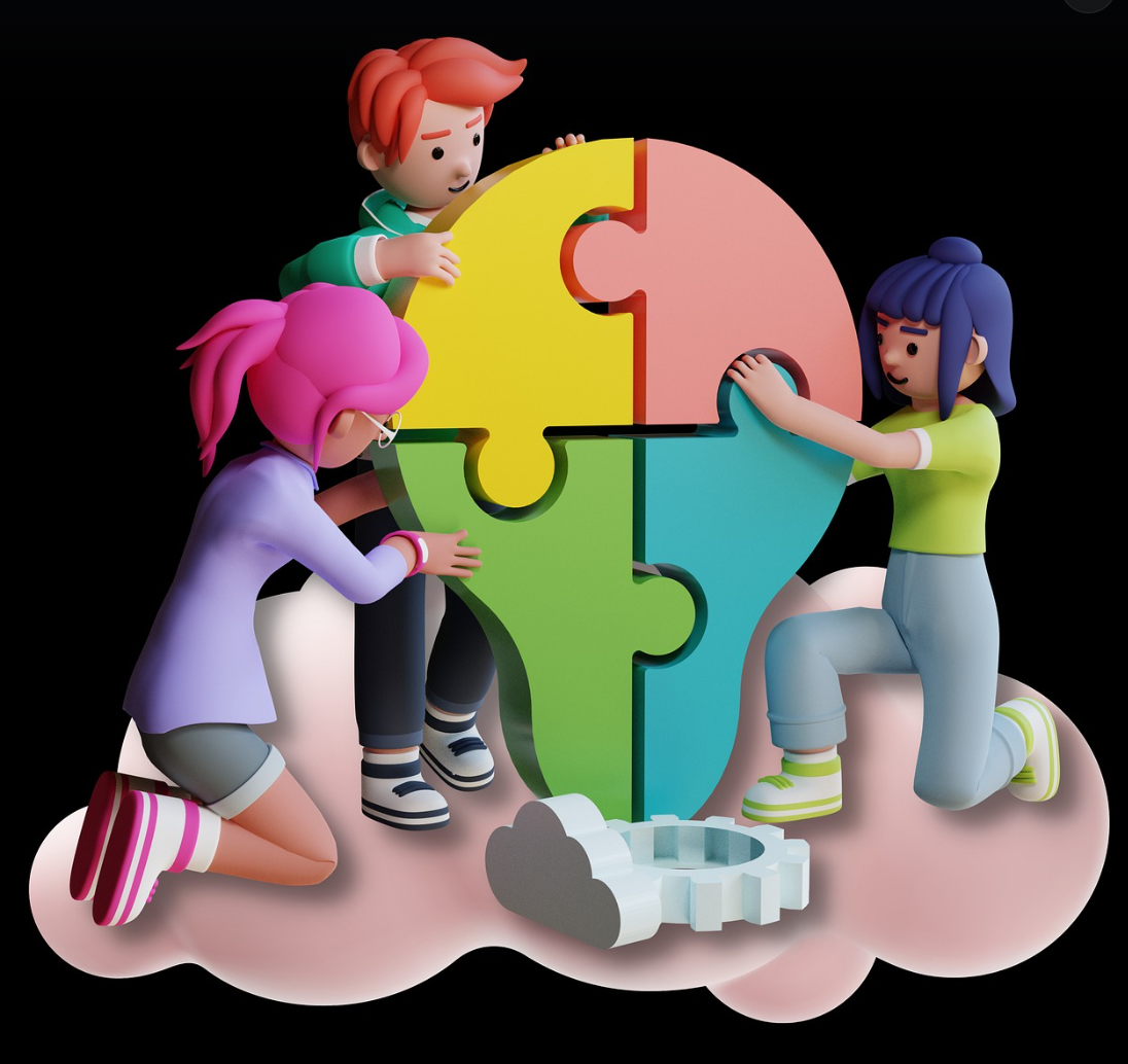 퍼즐 맞추기 릴레이