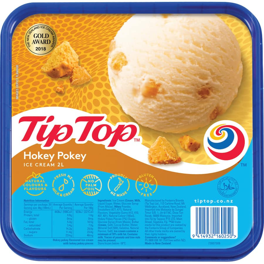 뉴질랜드 국민 아이스크림 브랜드 Tip Top