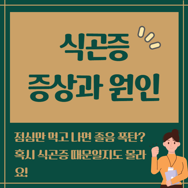 식곤증 증상과원인