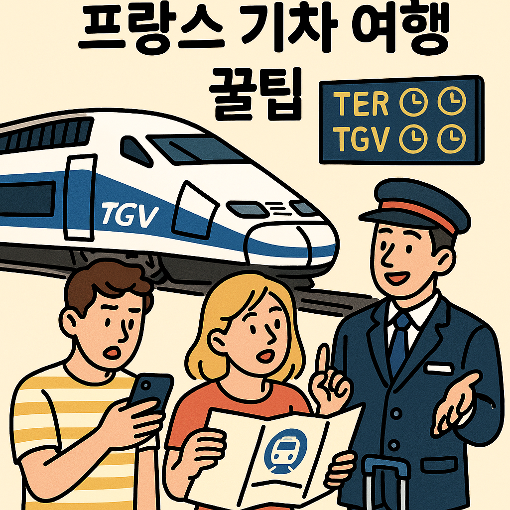 프랑스 기차 여행 꿀팁