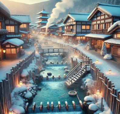 일본 온천여행지