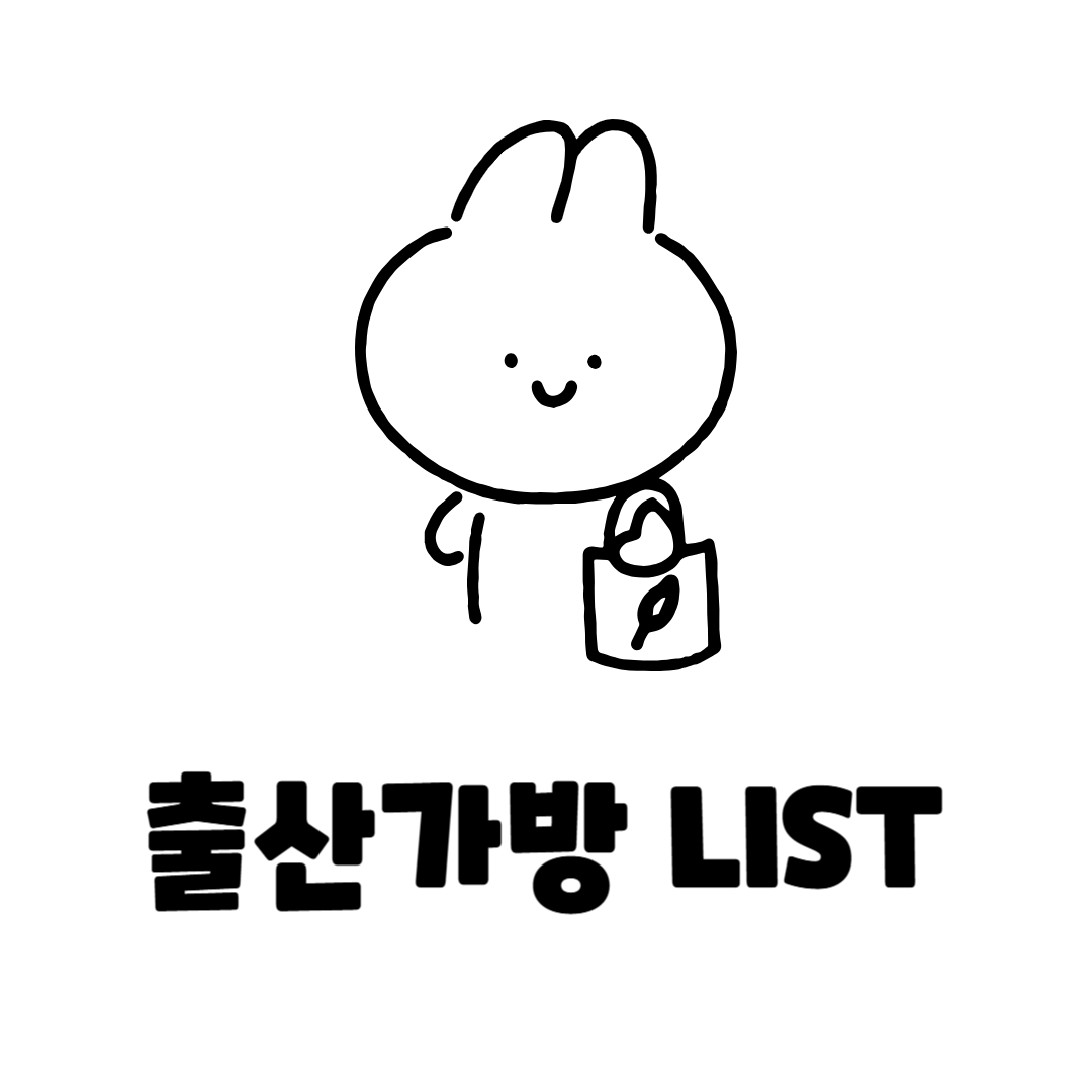 출산가방 리스트