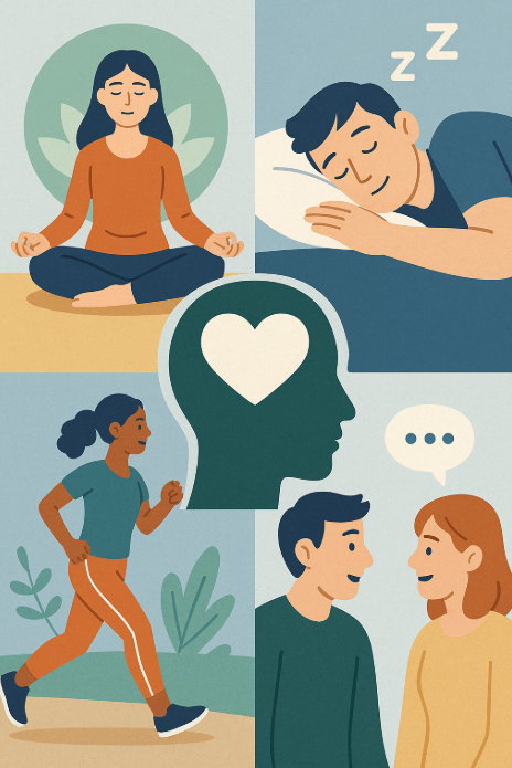 스트레스 관리와 마음 건강을 지키는 생활 속 실천 방법