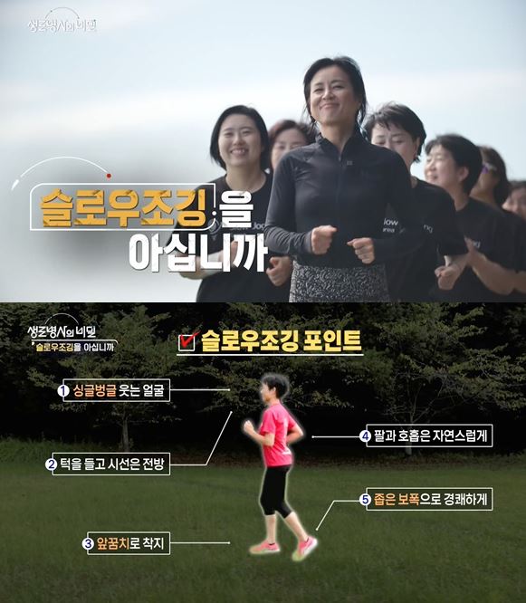 슬로우조깅 일본식 걷기 러닝