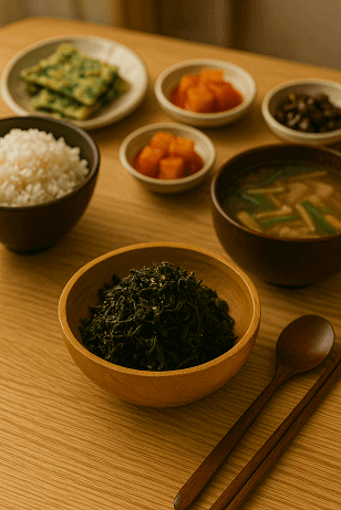 건고추 잎 나물