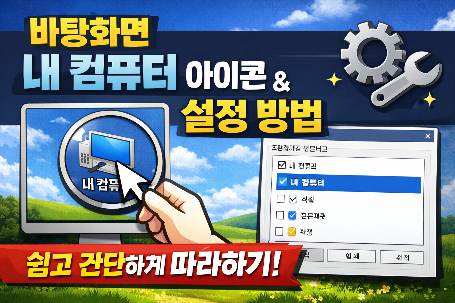 바탕화면 내컴퓨터 아이콘