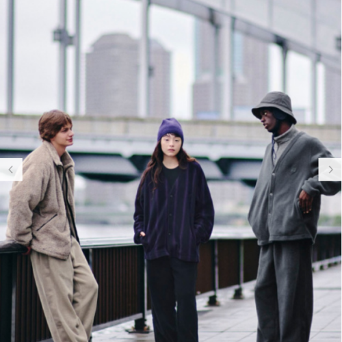 유니클로 니들스 풀집업 사진