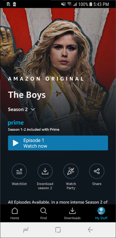 아마존 프라임 비디오(Amazon Prime Video)