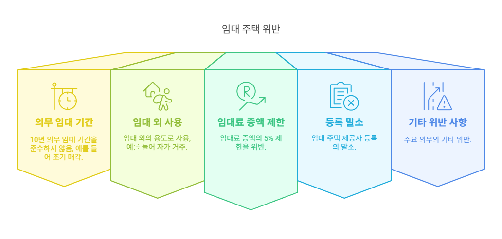 부동산-임대주택-추징사유