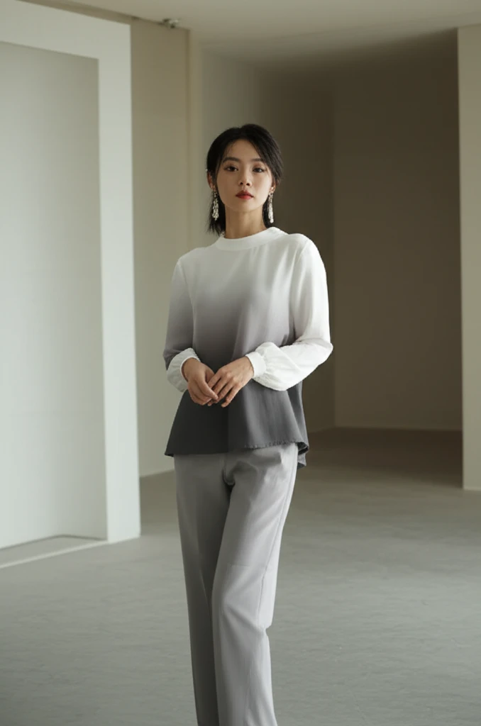 페미니크 블라우스 하나로 로맨틱 데이..