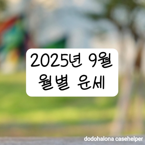 전문가가 전하는 9월 요약 전략｜천간별 핵심 포인트