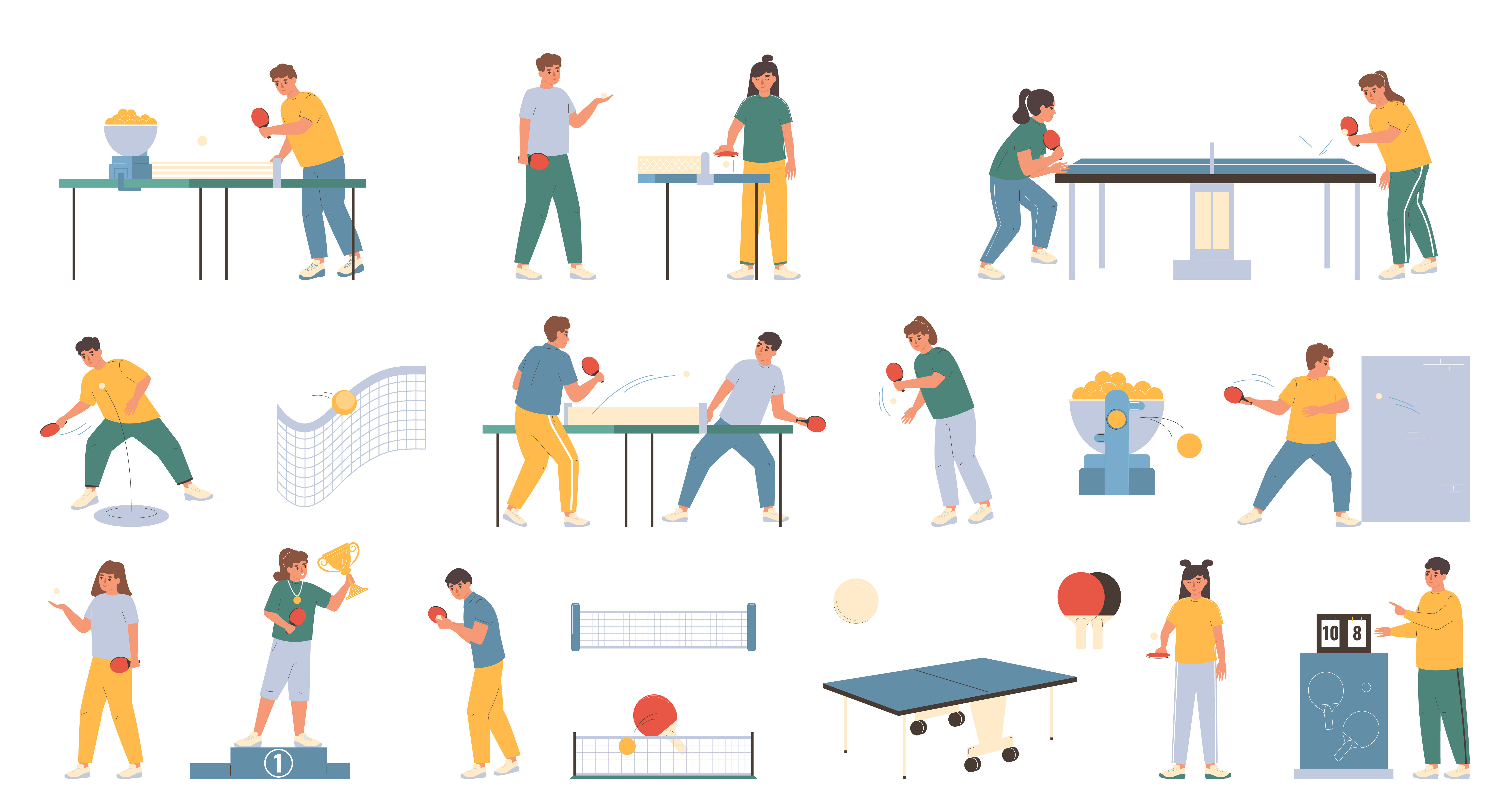 탁구는 남녀 노소 누구나 가볍게 할 수 있는 운동이다