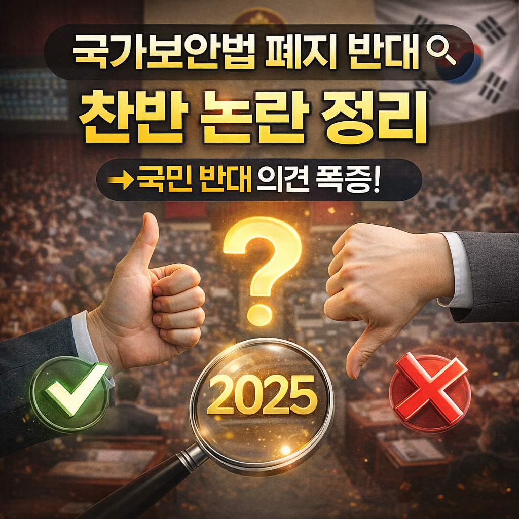 국가보안법 폐지 반대 청원 1분컷