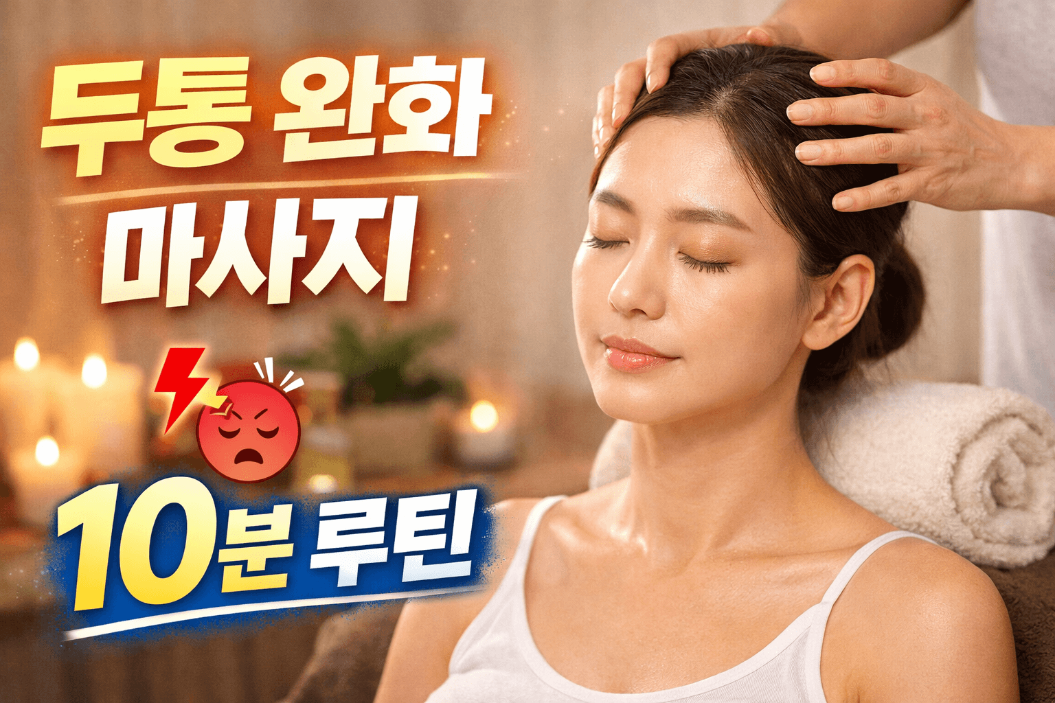 두통 완화 마사지, 약보다 빠른 효과! 집에서 쉽게 하는 두통 해소법
