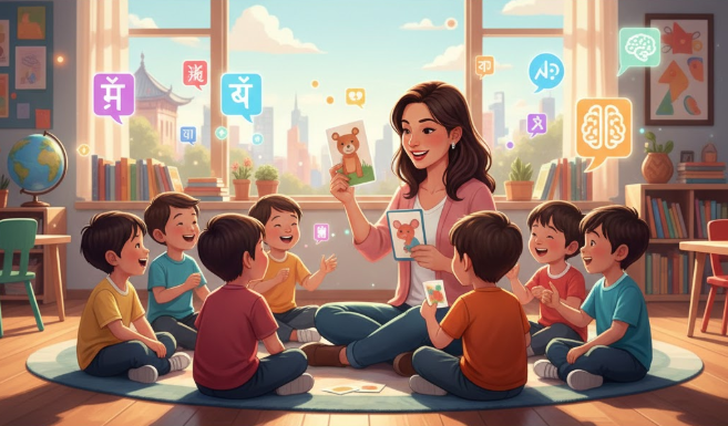 다문화 가족 자녀 언어발달지원 서비스