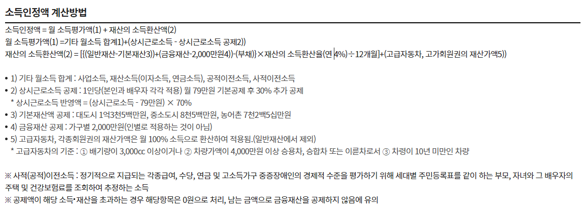 장애인연금-소득환산