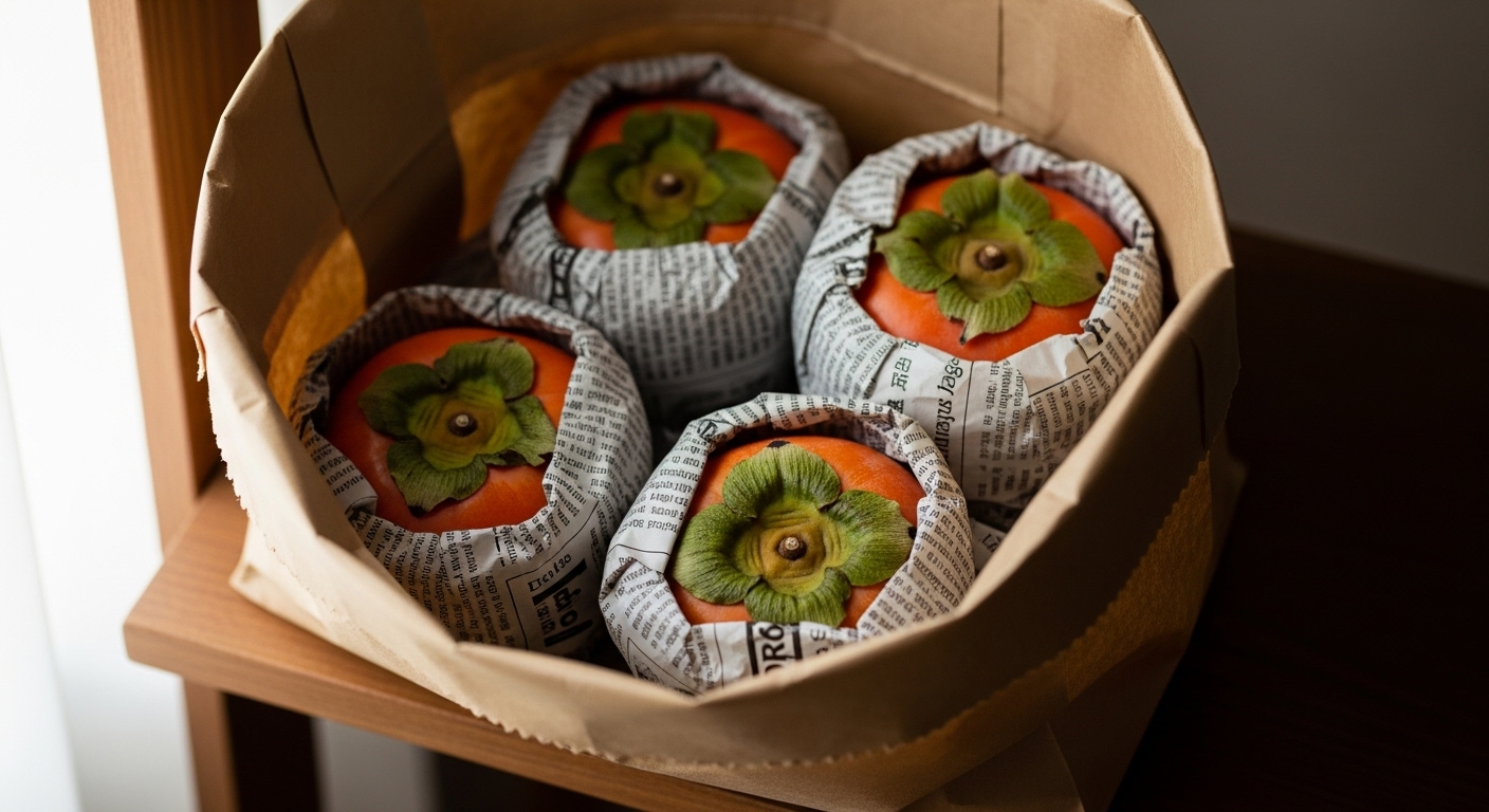 대봉감 홍시 만드는법