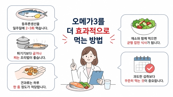 오메가3 많은 음식