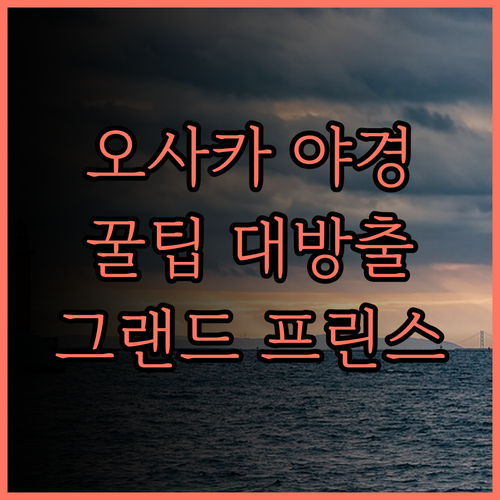 그랜드 프린스 호텔 오사카 베이.. 