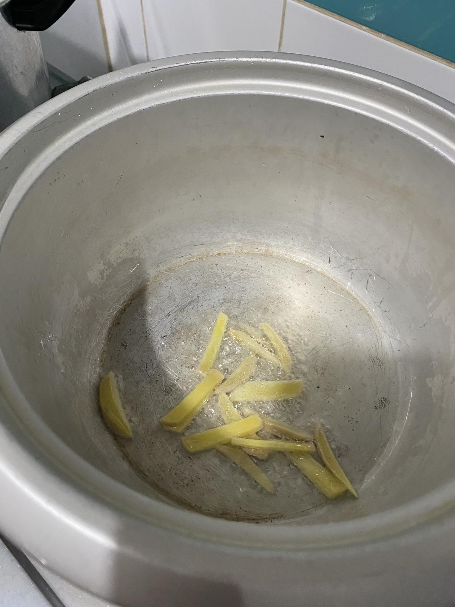 필리핀 음식 / 필리핀 요리 띠놀라 - 생강 볶기