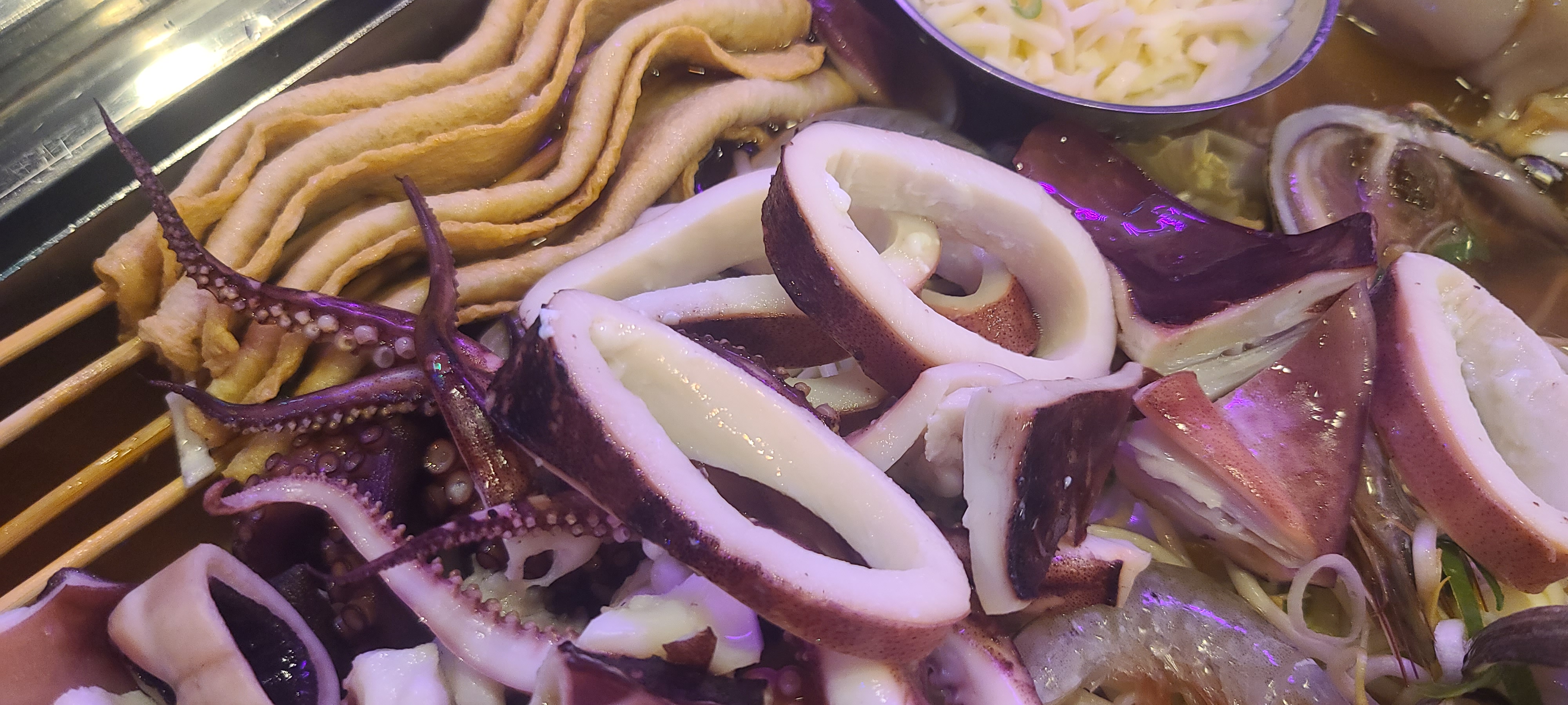 바다수퍼 해물천하 조개구이 조개찜 국물조개찜 해산물 문어 통오징어 조개 가리비