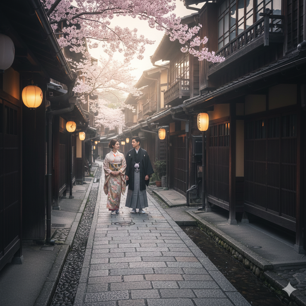 일본 전통 향기가 짙게 배어있는 가나자와