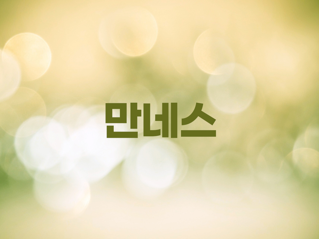 만네스 천주교 남자세례명