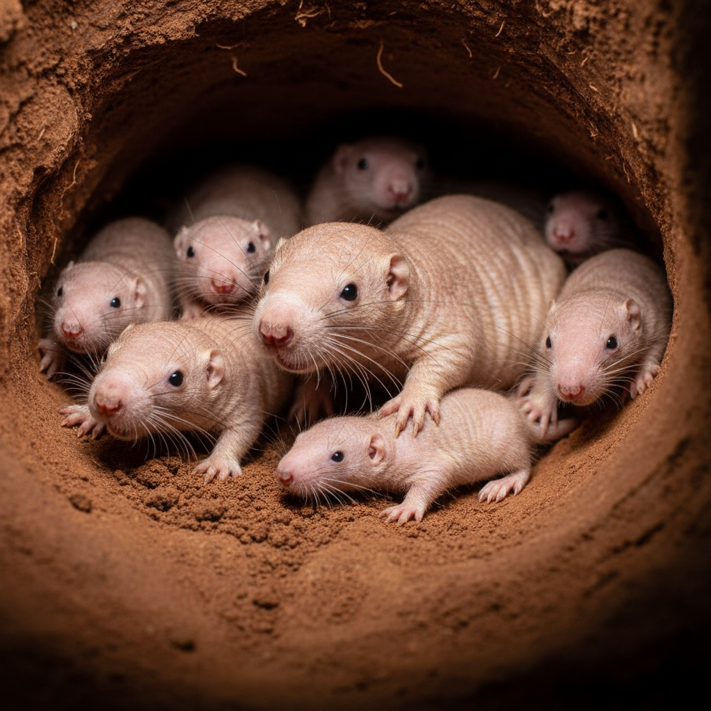 벌거숭이두더지쥐