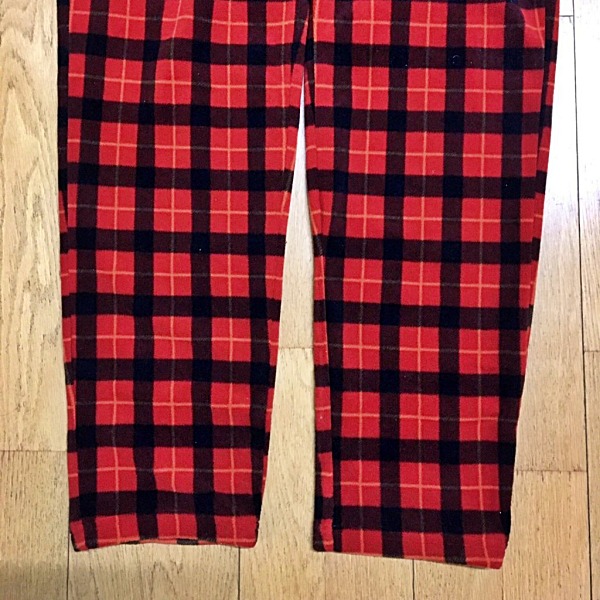 홈웨어 바지 밑단 길이 짧게 줄이는법