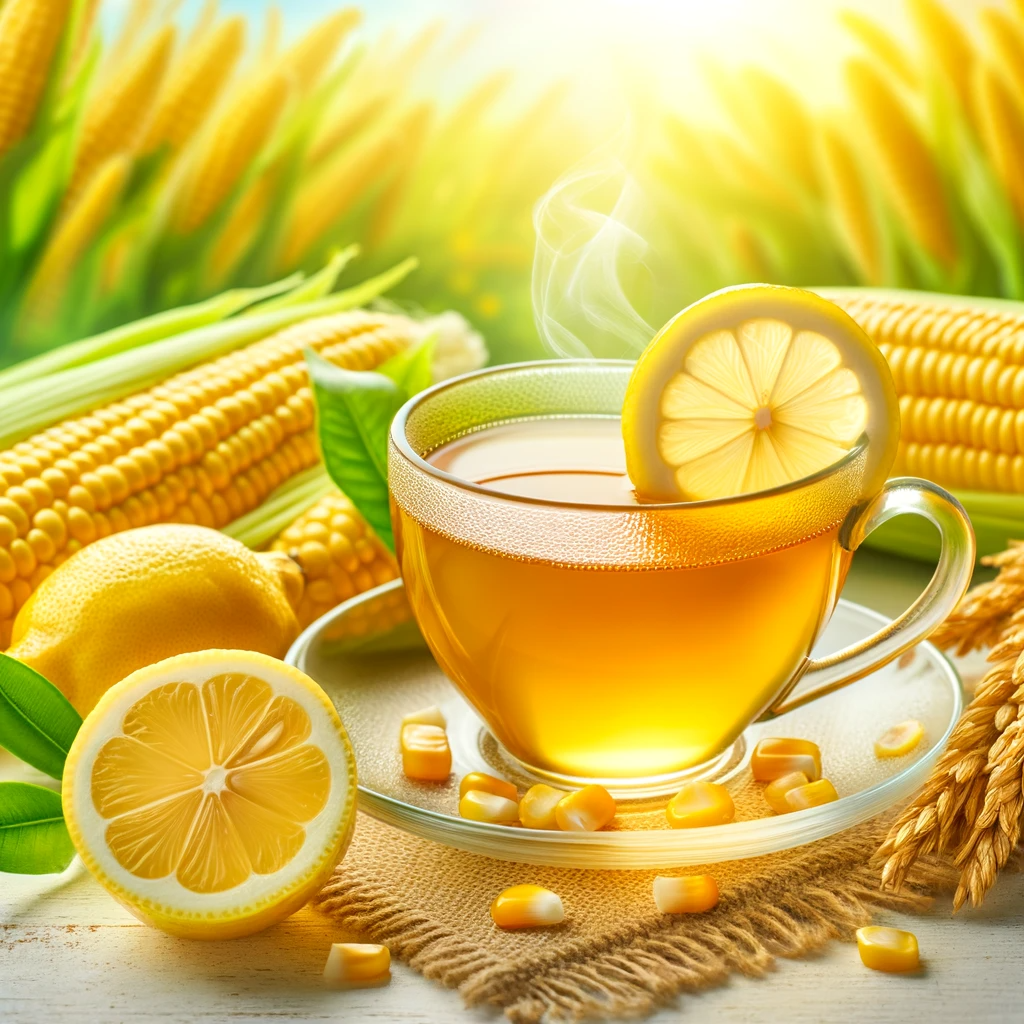 레몬 옥수수수염차