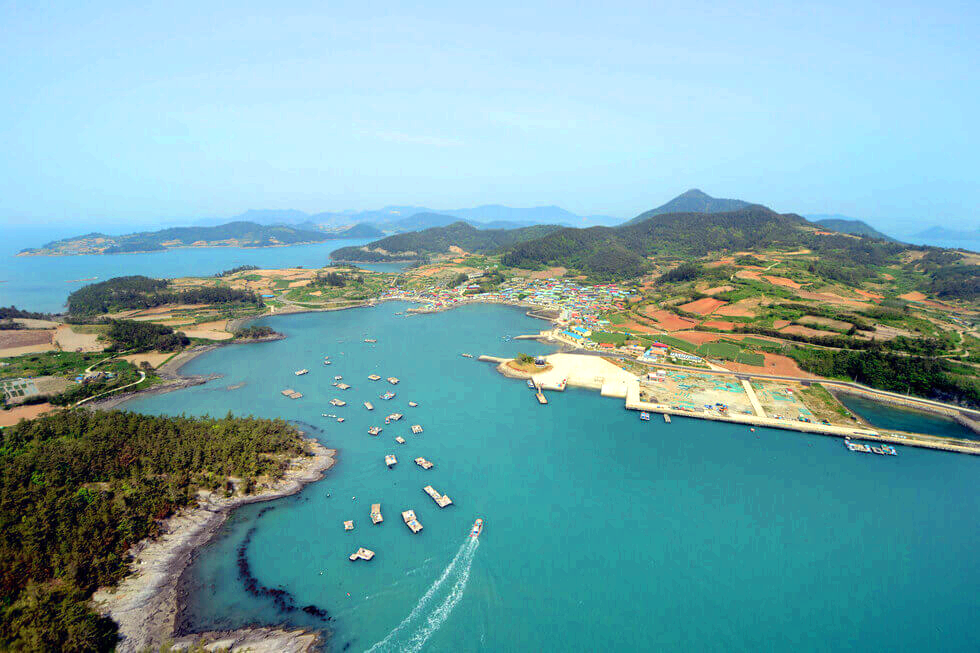 낭도 드론 이미지