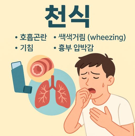 천식 관련 사진