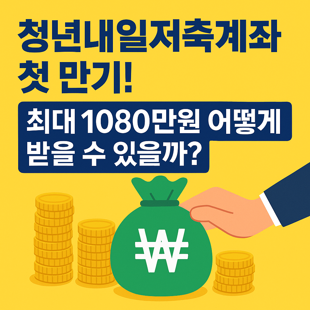 청년내일저축계좌의 첫 만기