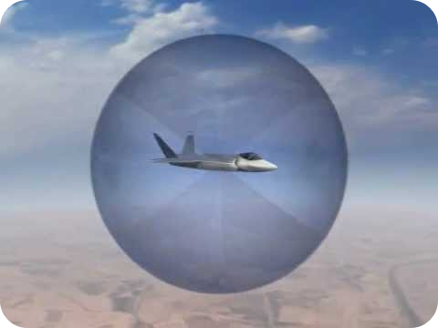 F-35 DAS 시스템의 탐지 범위