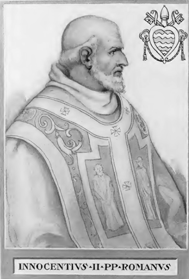 164대 교황 인노첸시오2세 초상화