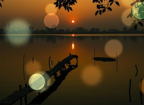 노을이-지는-베트남-하노이