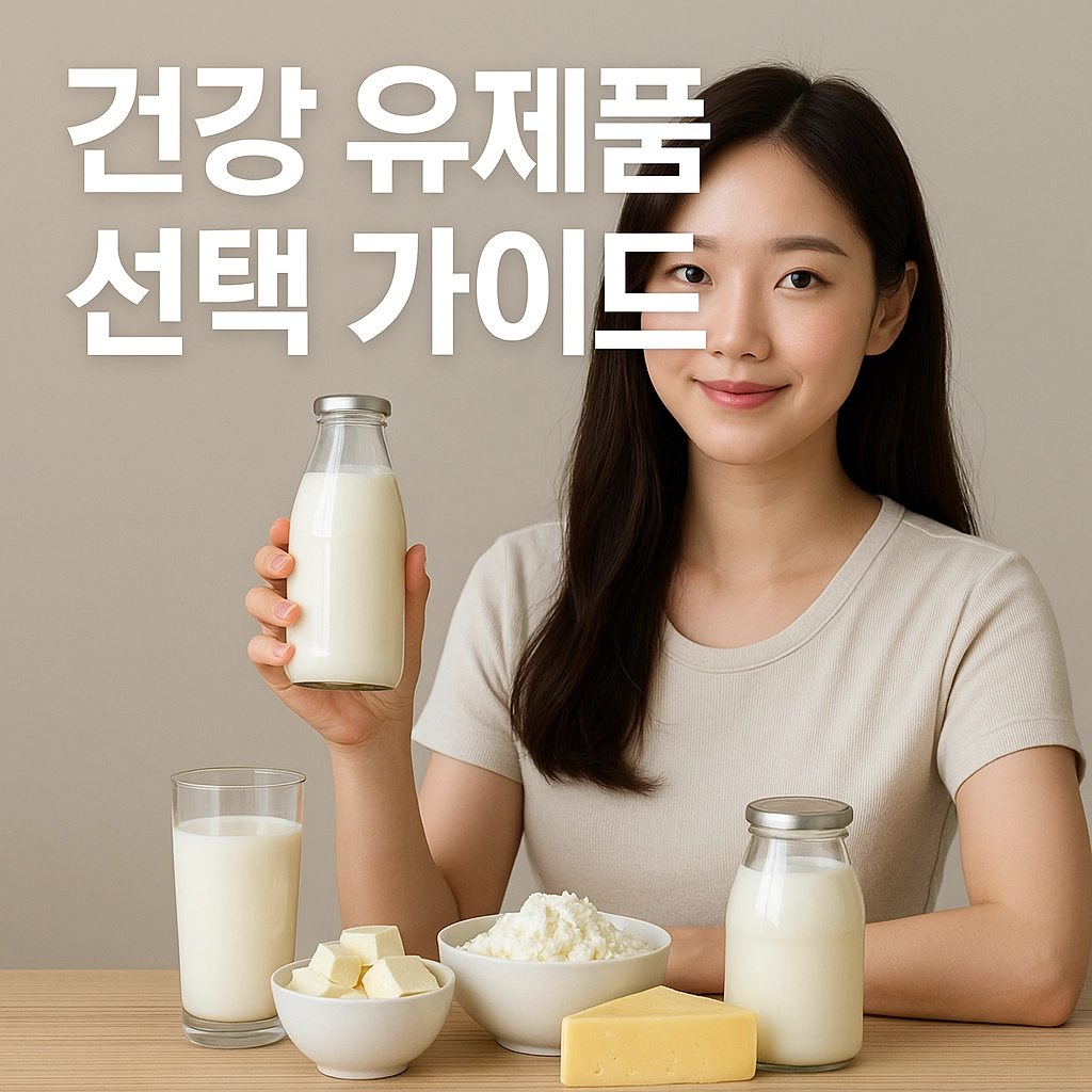 건강 유제품 선택 가이드