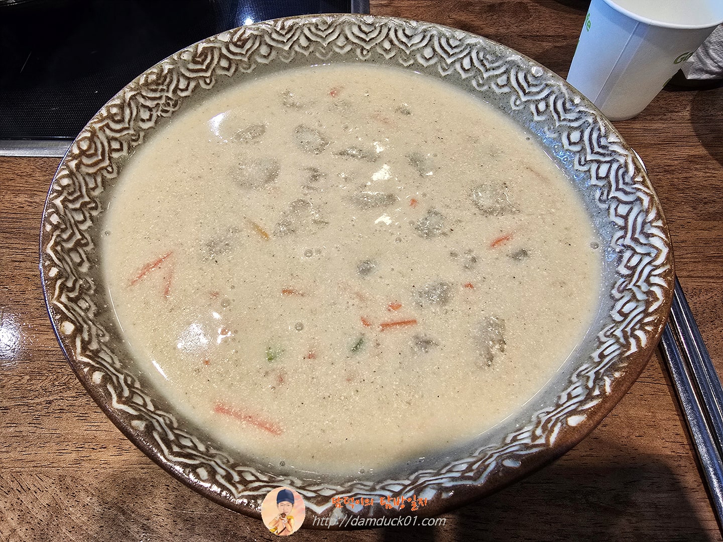 들깨옹심이 (감자, 찹쌀 옹심이)