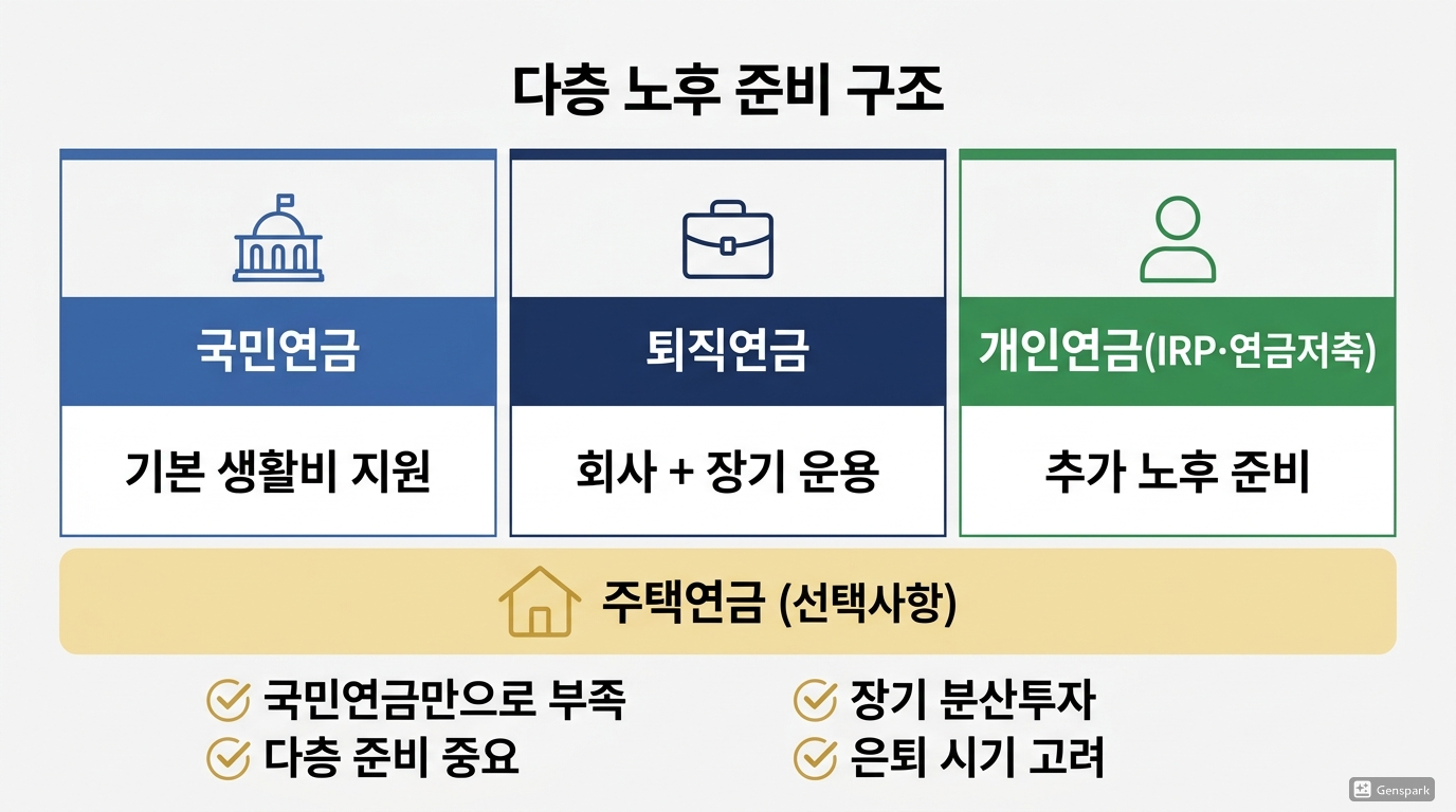 노후 준비에서 퇴직연금의 역할