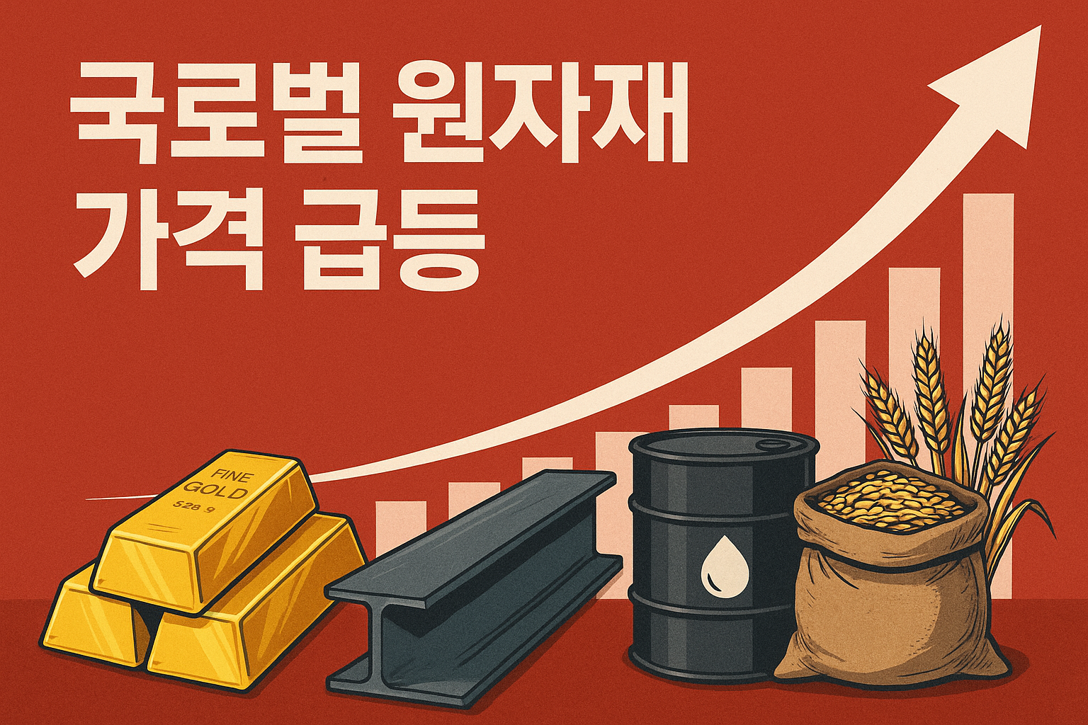 원자재 가격 폭등